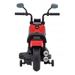 Elektrická motorka Chopper Faster - červená